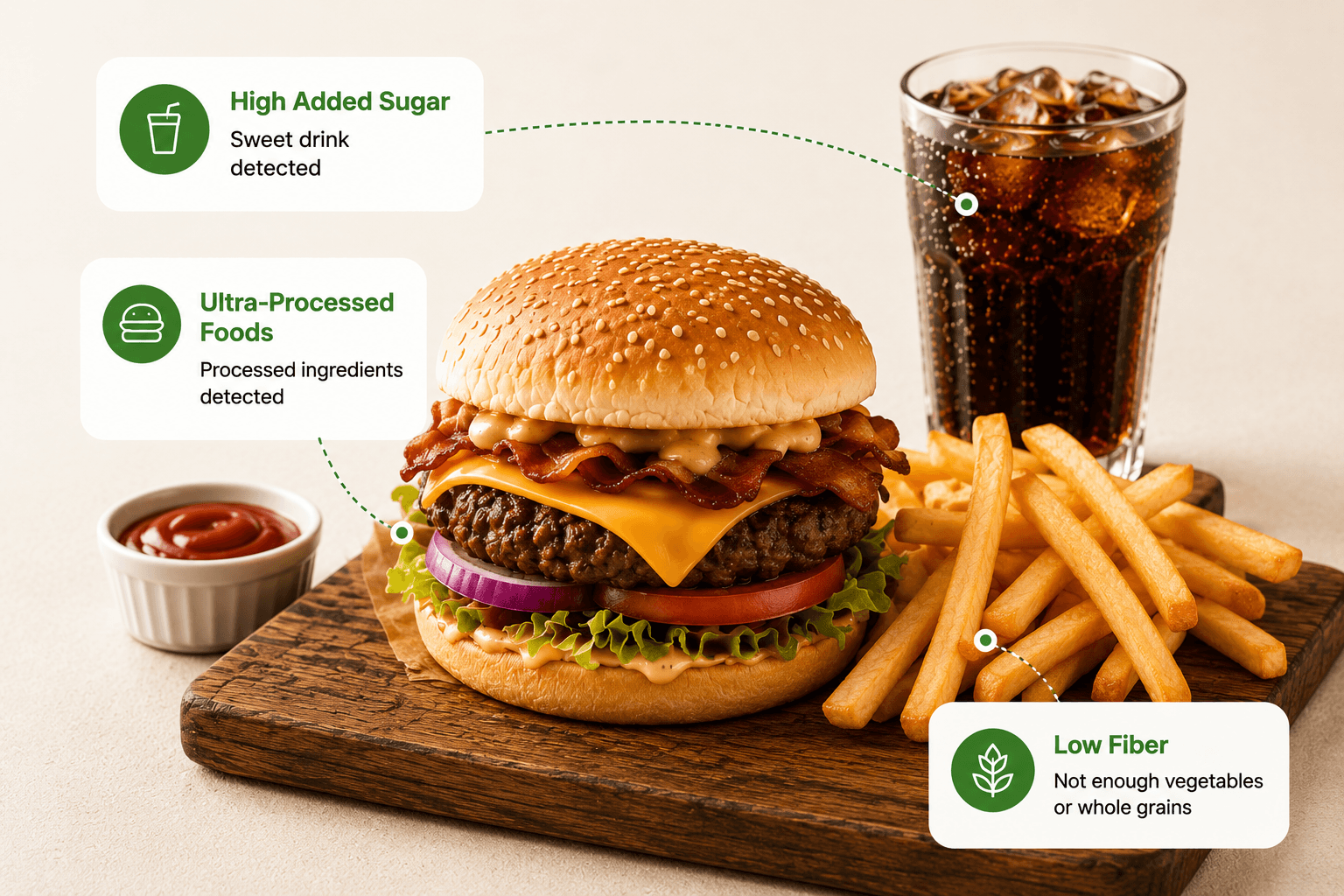 Analyzed meal